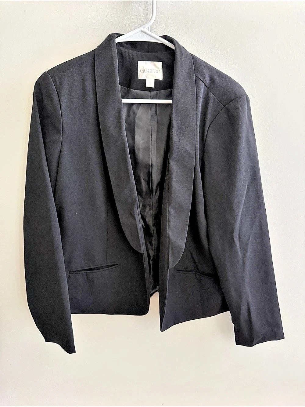 decree Blazer in Black Size Large Like New
